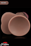Lovetoy Ultra Realistik Hareketli Deri Çift Katmanlı Platin Silikon Yüksek Kalite Dildo Penis 28 cm