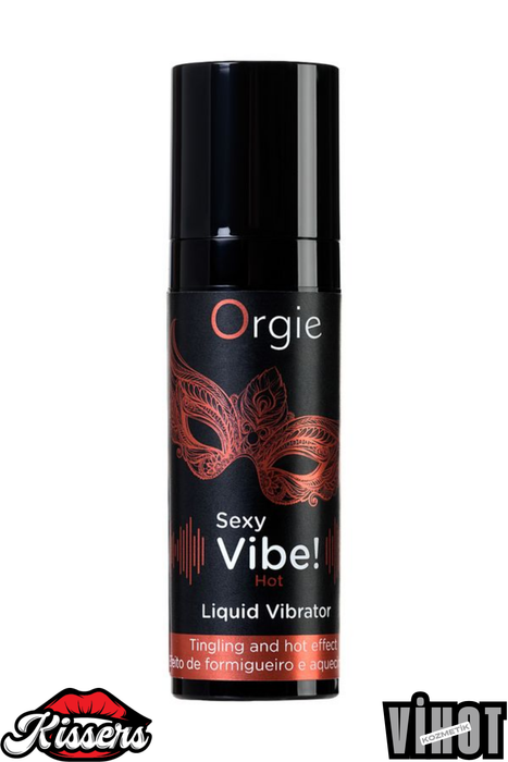 Kissers Orgie Sexy Vibe Hot Isıtıcı ve Uyarıcı Jel 15 Ml