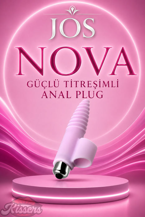 Jos Nova Güçlü Titreşimli Anal Plug