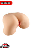 Sesli Titreşim Usb Şarjlı Anal Vajinal Isıtmalı 7.6 Kg 38 cm Beyaz Ten Sex Doll Realistik Kalça