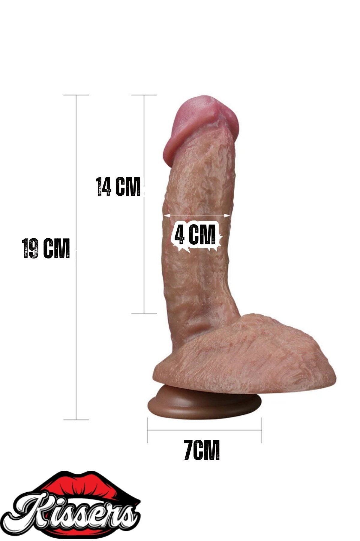 20 Cm Çift Katmanlı Damarlı 3D Süper Ultra Süper Realistik Gerçek Model Dildo Penis