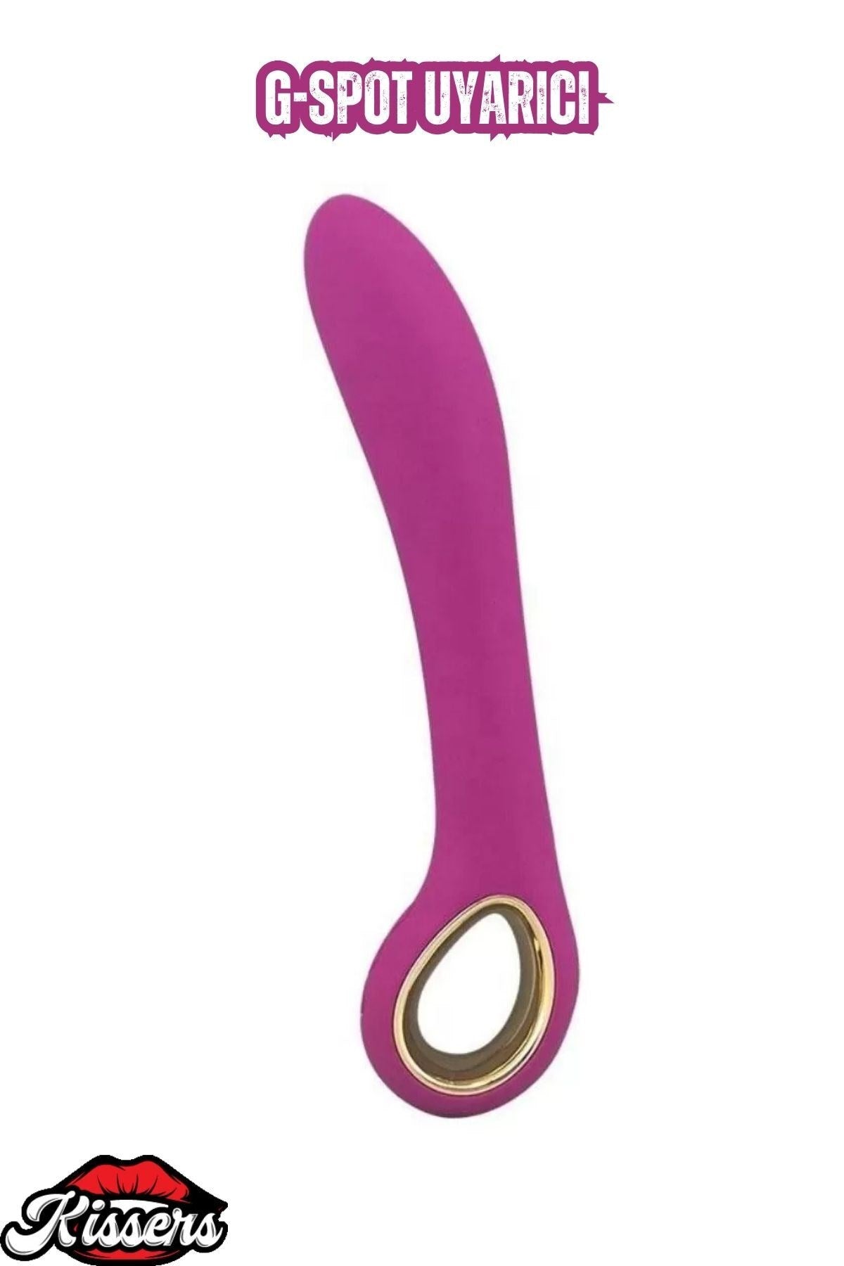 Medikal Silikon Tutma Aparatlı G-Spot ve Anal Uyarıcı Çok Amaçlı Vibratör Fuşya 19 Cm