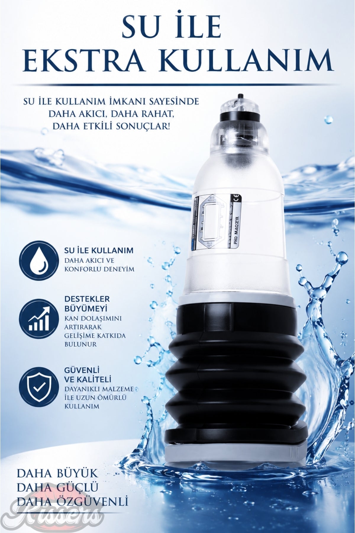 Bathmate Hydromax 3 Etkili Ultra Güçlü Hidroponik Penis Pompası