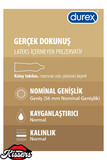 Durex Gerçek Dokunuş 10’lu Paket Lateksiz Polizopren Prezervatif Doğal His