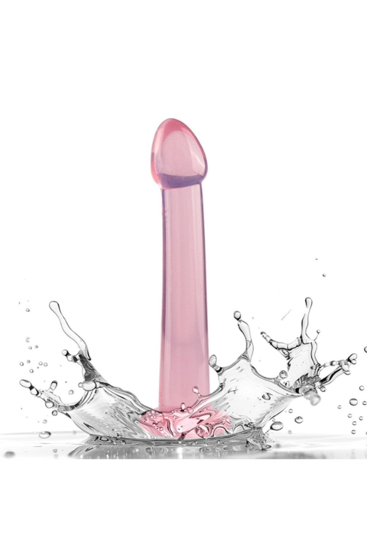 Ultra Realistik Eğilip Bükülebilir G Noktası Ve Klitoris Uyarıcı Jel Pembe Penis Dildo 20 Cm