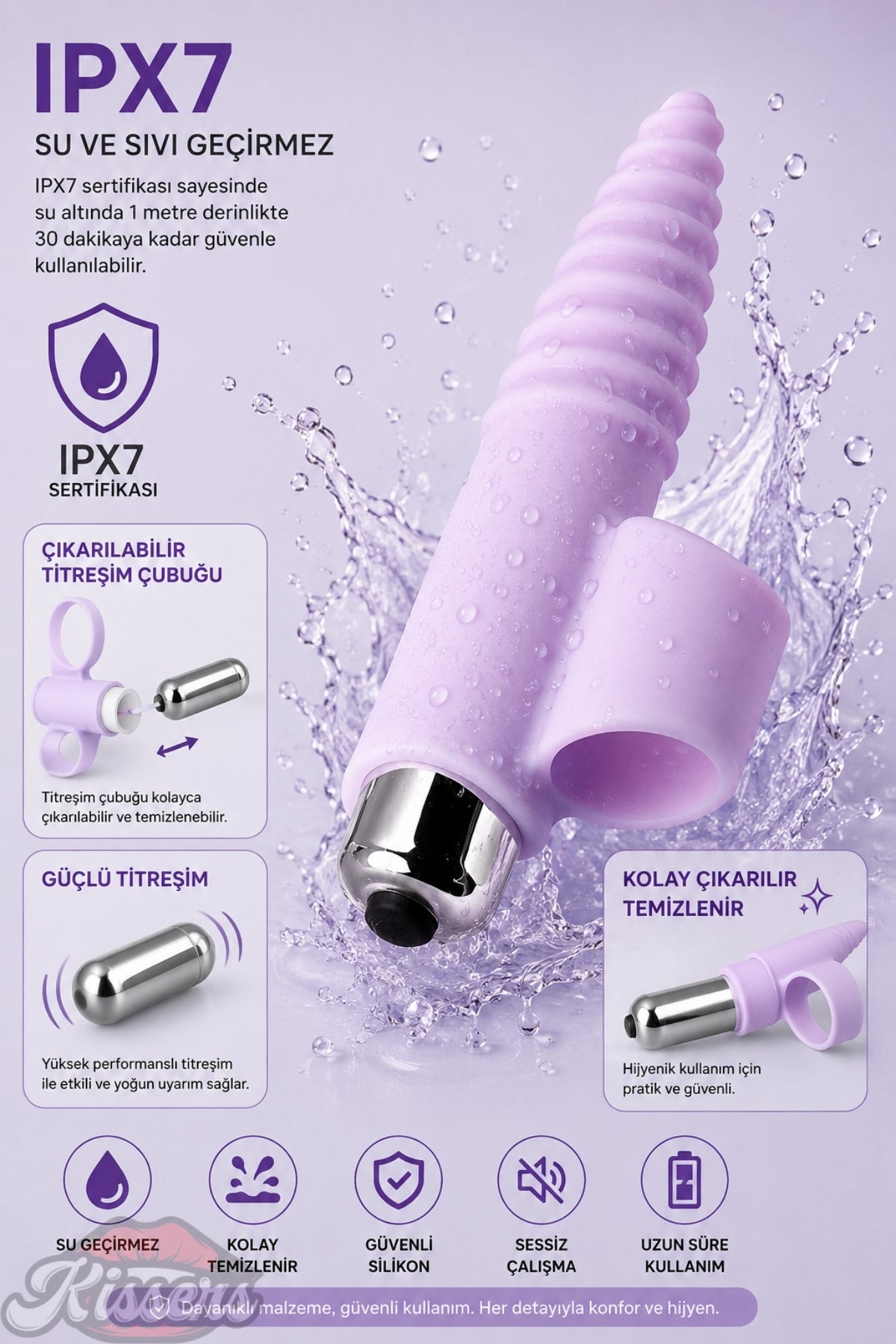 Jos Nova Güçlü Titreşimli Anal Plug