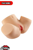 Sesli Titreşim Usb Şarjlı Anal Vajinal Isıtmalı 7.6 Kg 38 cm Beyaz Ten Sex Doll Realistik Kalça