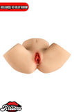 Sesli Titreşim Usb Şarjlı Anal Vajinal Isıtmalı 7.6 Kg 38 cm Beyaz Ten Sex Doll Realistik Kalça