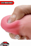 Kablolu Kumandalı Vantuzlu Güçlü Titreşimli Kayar Deri Skin Penis Dildo 17.5 cm