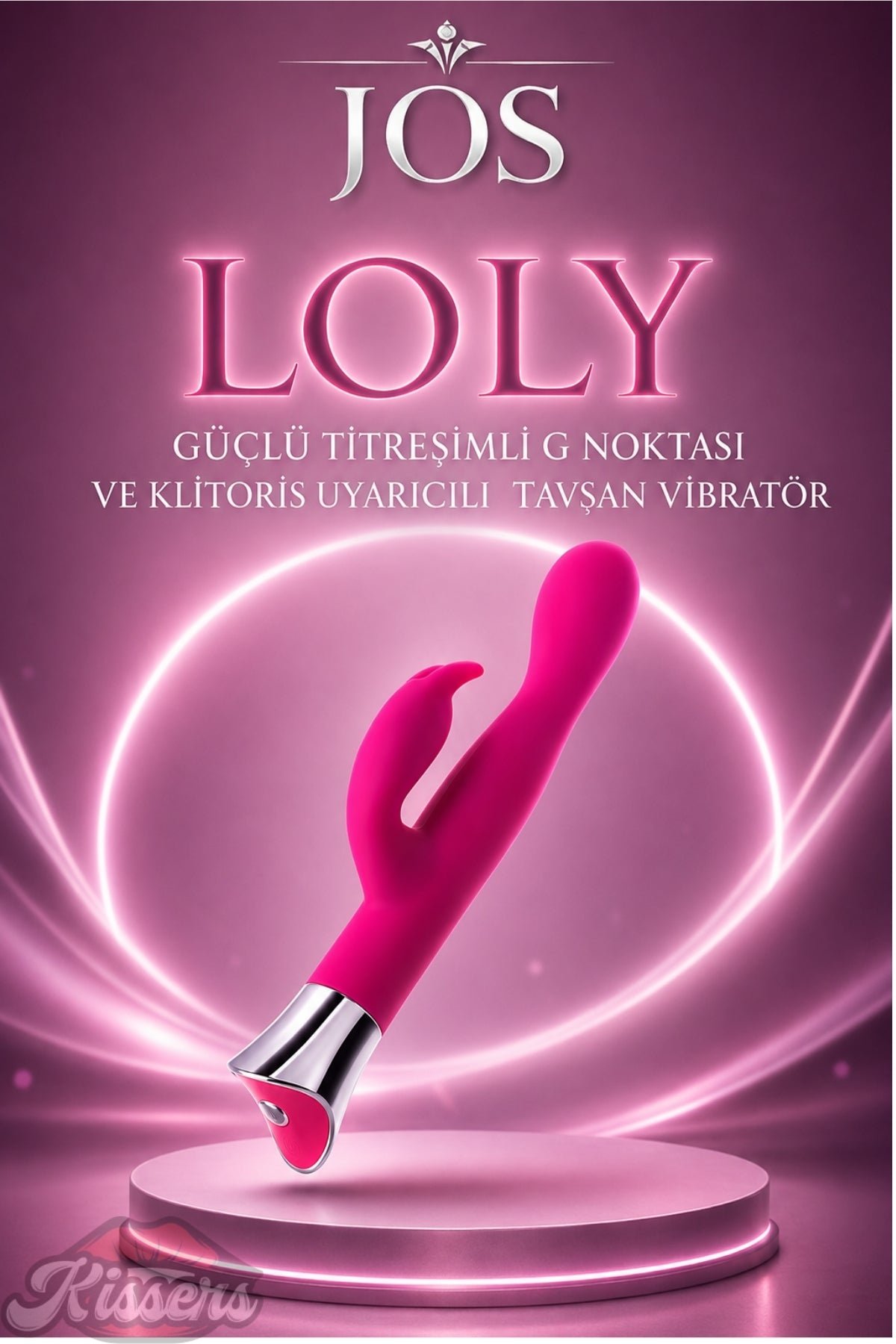 Jos Loly Güçlü Titreşimli G Noktası Ve Klitoris Uyarıcılı Tavşan Vibratör