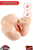 Sesli Titreşim Usb Şarjlı Anal Vajinal Isıtmalı 2.9 Kg 22 cm Beyaz Ten Sex Doll Realistik Kalça