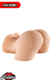 Sesli Titreşim Usb Şarjlı Anal Vajinal Isıtmalı 2.9 Kg 22 cm Beyaz Ten Sex Doll Realistik Kalça