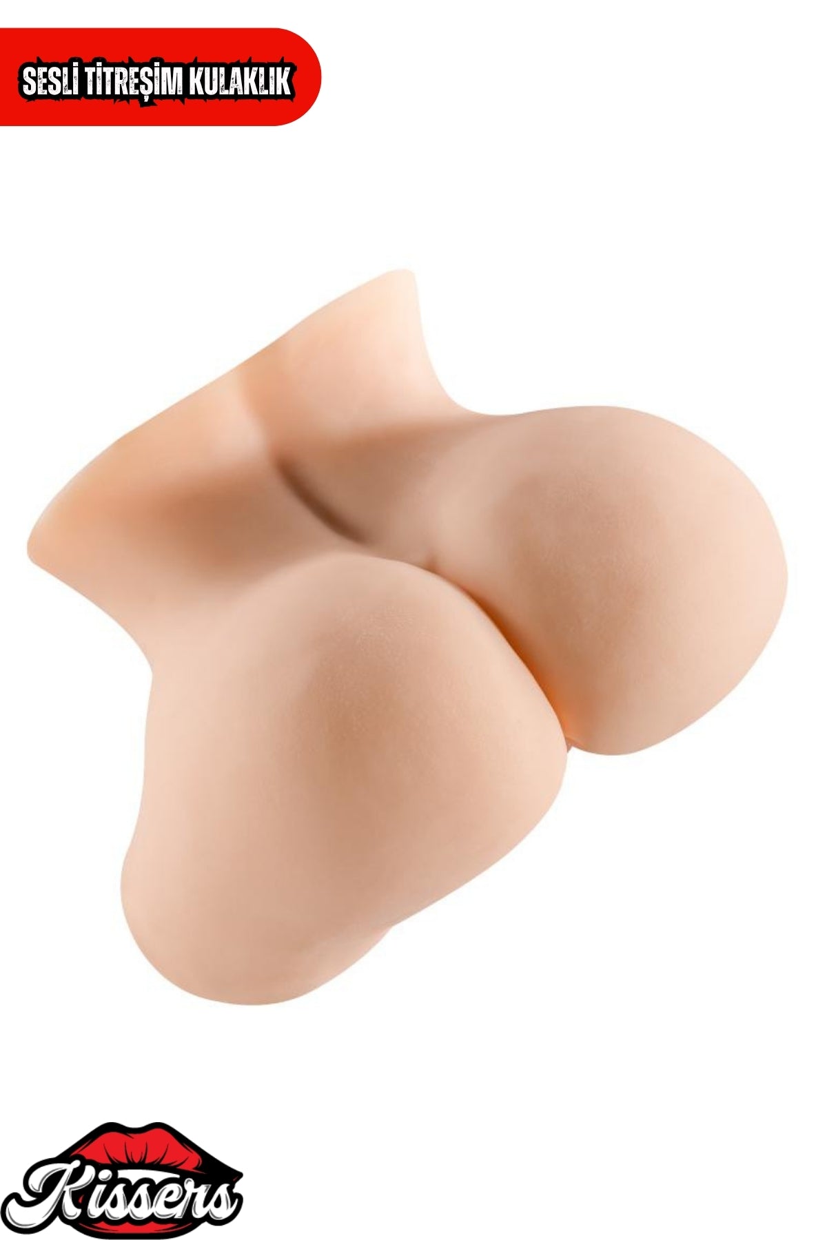 Sesli Titreşim Usb Şarjlı Anal Vajinal Isıtmalı 2.9 Kg 22 cm Beyaz Ten Sex Doll Realistik Kalça