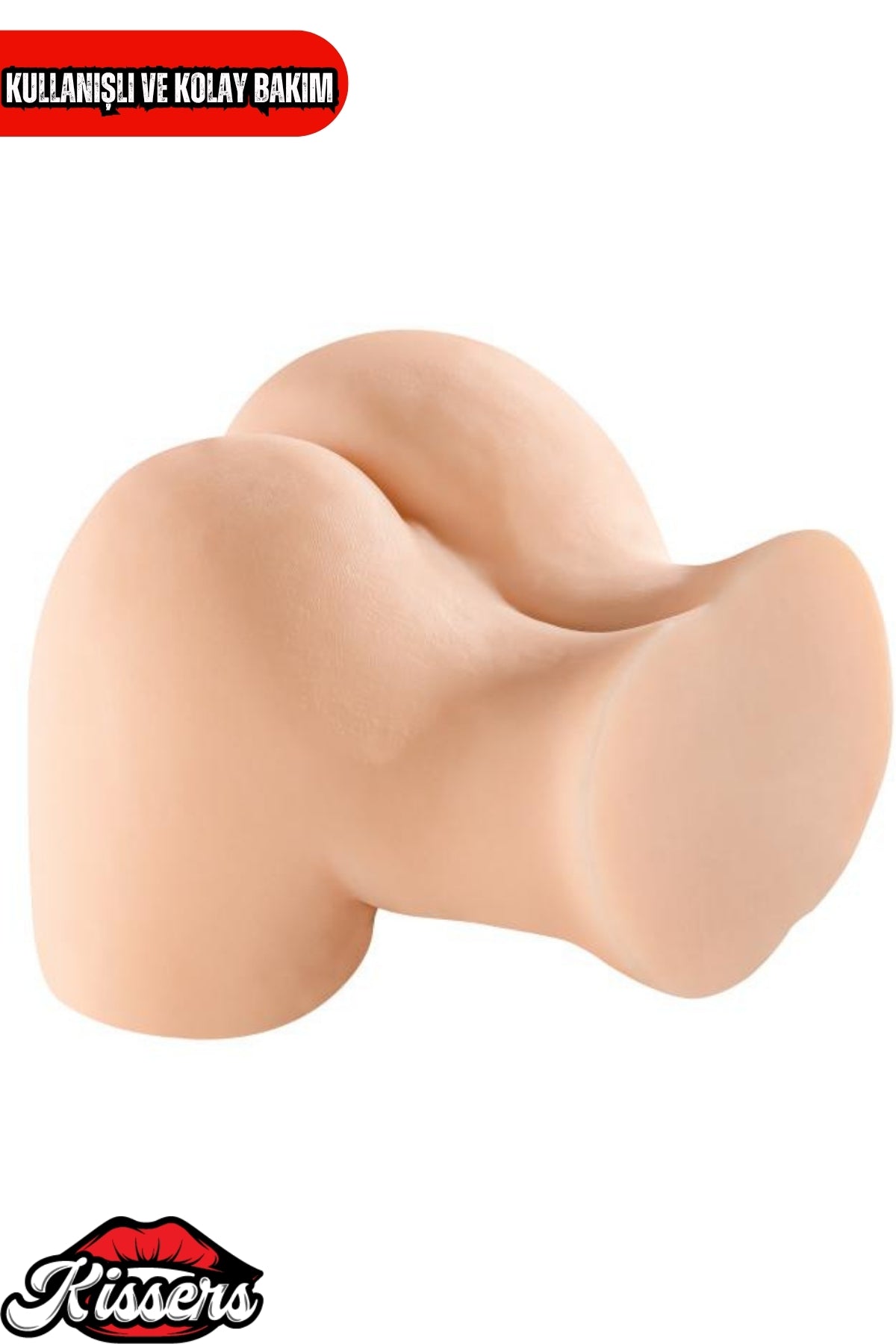 Sesli Titreşim Usb Şarjlı Anal Vajinal Isıtmalı 2.9 Kg 22 cm Beyaz Ten Sex Doll Realistik Kalça