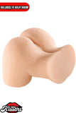 Sesli Titreşim Usb Şarjlı Anal Vajinal Isıtmalı 2.9 Kg 22 cm Beyaz Ten Sex Doll Realistik Kalça
