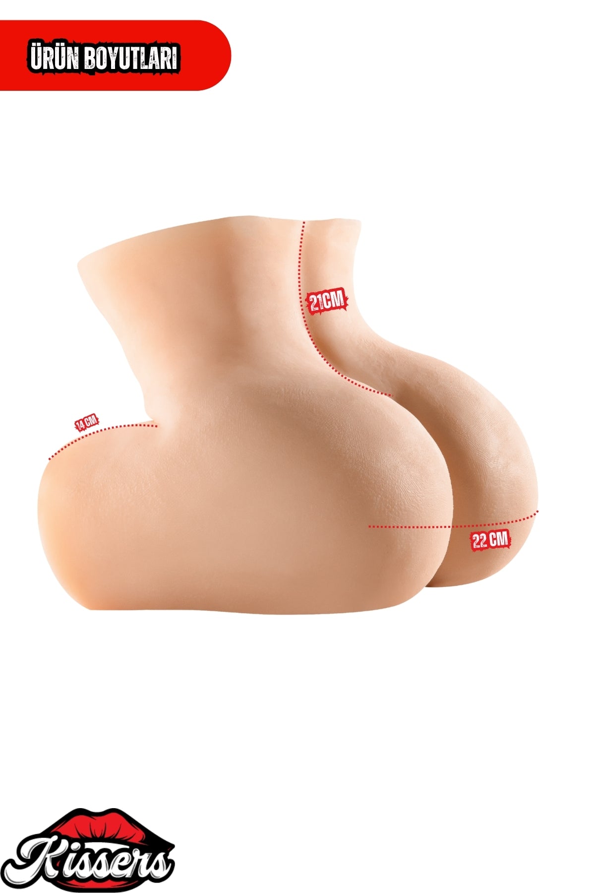 Sesli Titreşim Usb Şarjlı Anal Vajinal Isıtmalı 2.9 Kg 22 cm Beyaz Ten Sex Doll Realistik Kalça