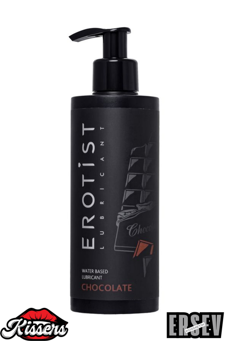 Erotist Çikolata Aromalı Kayganlaştırıcı Jel 250 Ml Doğal Nemlendirici Kissers