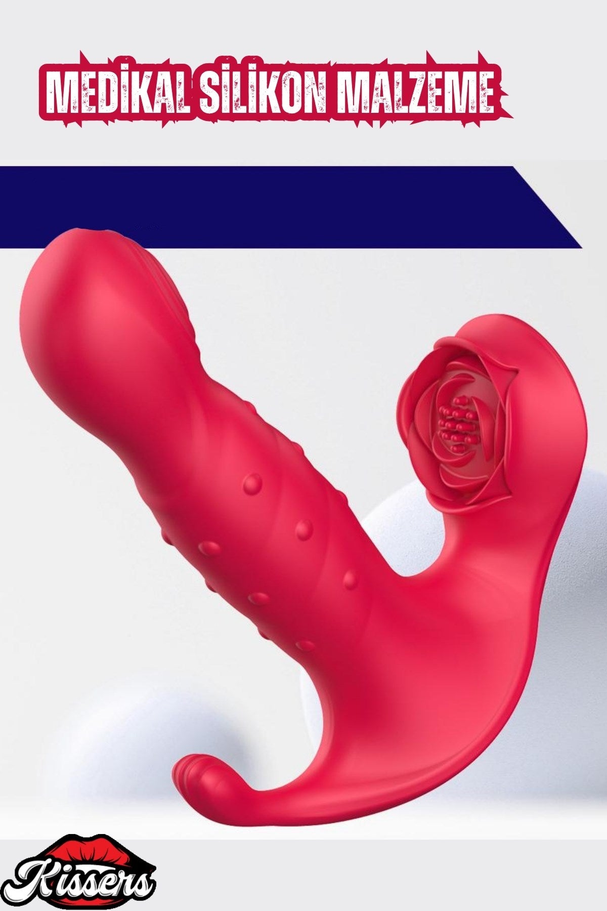 Cinsel Oyuncak Betty Şarjlı Kayma ve Dalga Hareketli Anal Vajina Klitoris Uyarıcı Vibratör