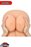 Titreşim Modlu Anal Vajinal Çift Girişli 10 Kg 52 cm Beyaz Ten Sex Doll Realistik Yarım Manken