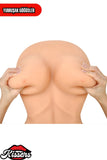 Titreşim Modlu Anal Vajinal Çift Girişli 10 Kg 52 cm Beyaz Ten Sex Doll Realistik Yarım Manken