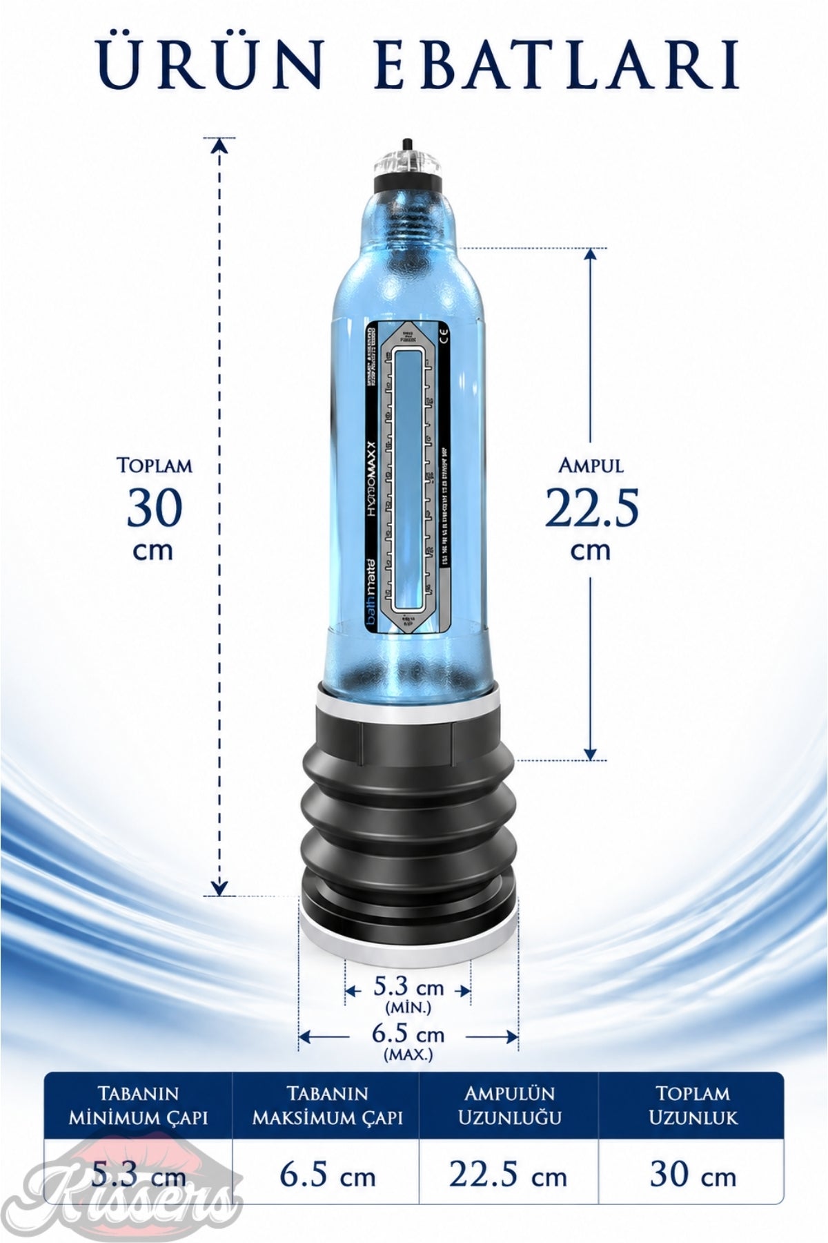 Bathmate Etkili Ultra Güçlü Hidroponik Hydromax 7 Penis Pompası