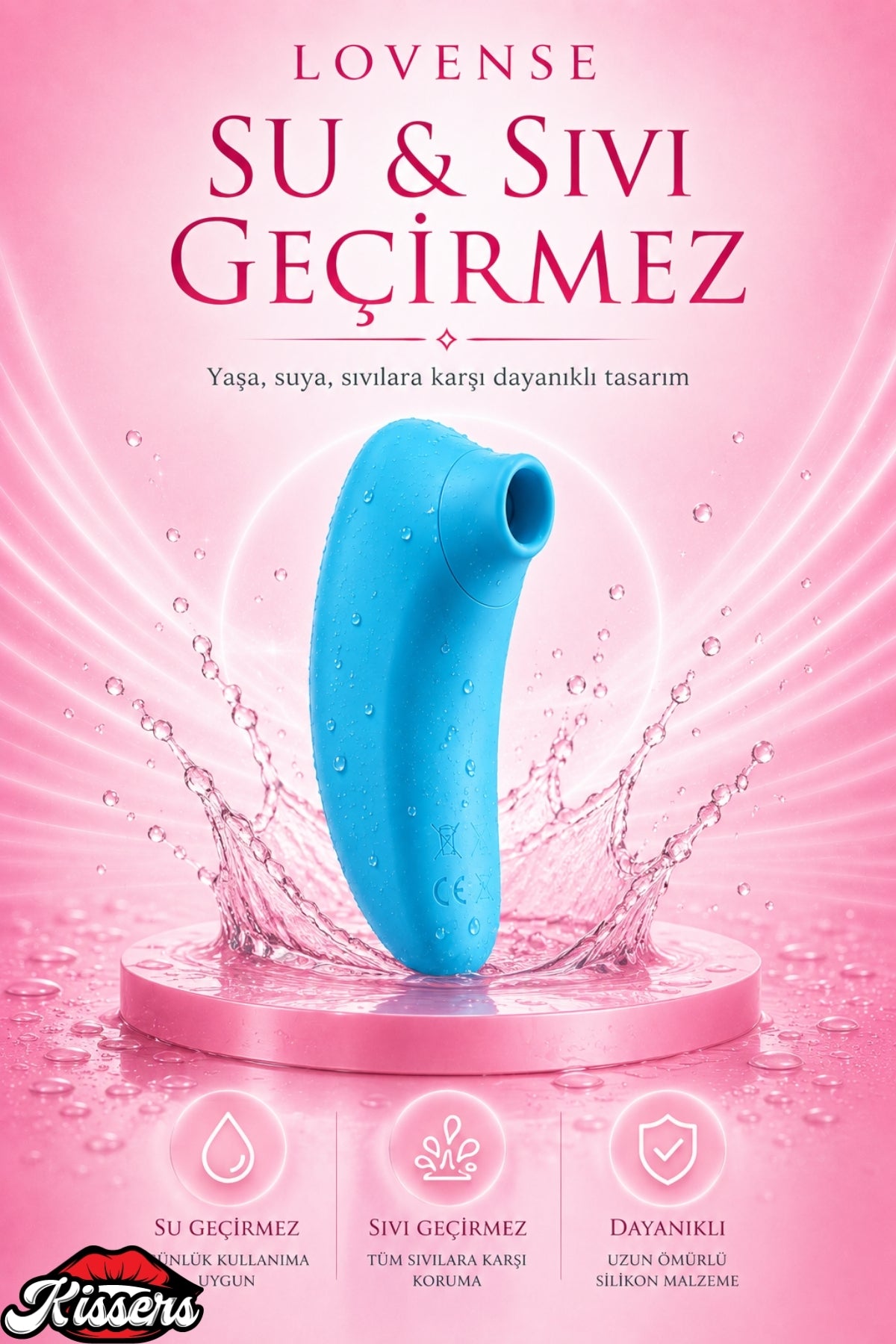 Lovense Dünyanin Her Yerinden Kontrol Edilebilen Tenera Emiş Vibratör