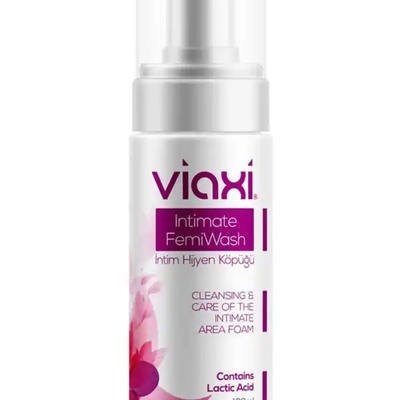 Viaxi FemiWash Genital Bölge Temizleme Köpüğü 100 ml pH Dengeli Hassas Bakım