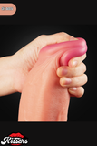 Lovetoy Ultra Realistik Hareketli Deri Çift Katmanlı Platin Silikon Yüksek Kalite Dildo Penis 30.5 cm