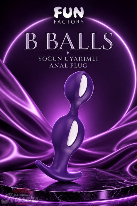 Fun Factory B  Balls Yoğun Uyarımlı Anal Plug