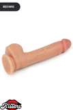 Lovetoy Çift Katmanlı Isıtmalı Şarjlı Döner Başlı Titreşimli Realistik Dildo 21.5 cm