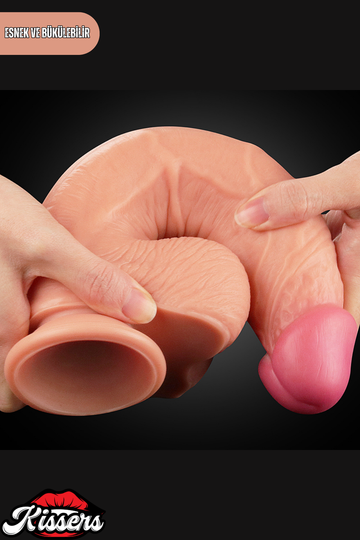Lovetoy Ultra Gerçekçi Çift Katmanlı Platin Silikon Yüksek Kalite Dildo Penis 25.4 cm