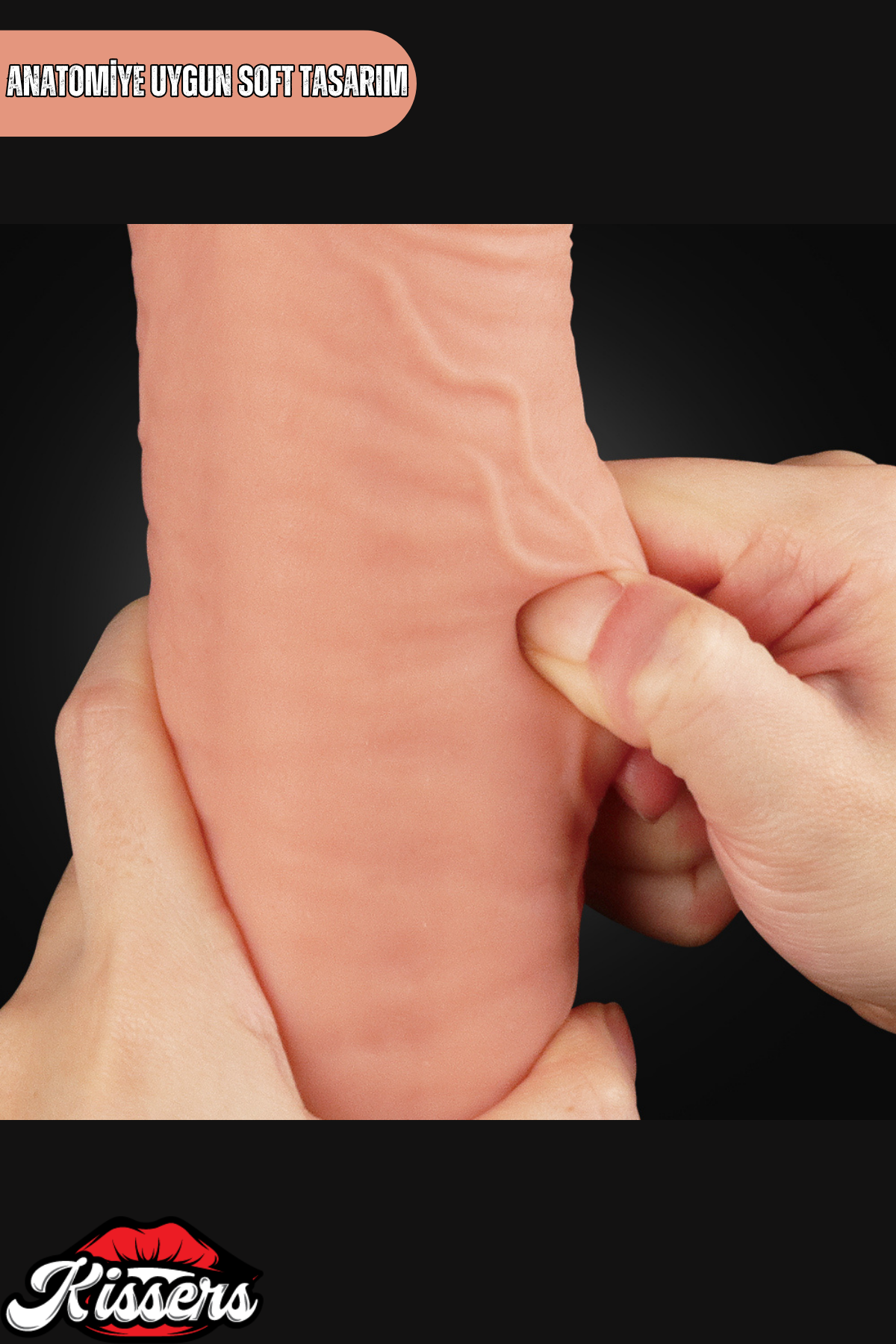 Lovetoy Ultra Gerçekçi Çift Katmanlı Platin Silikon Yüksek Kalite Dildo Penis 30.5 cm