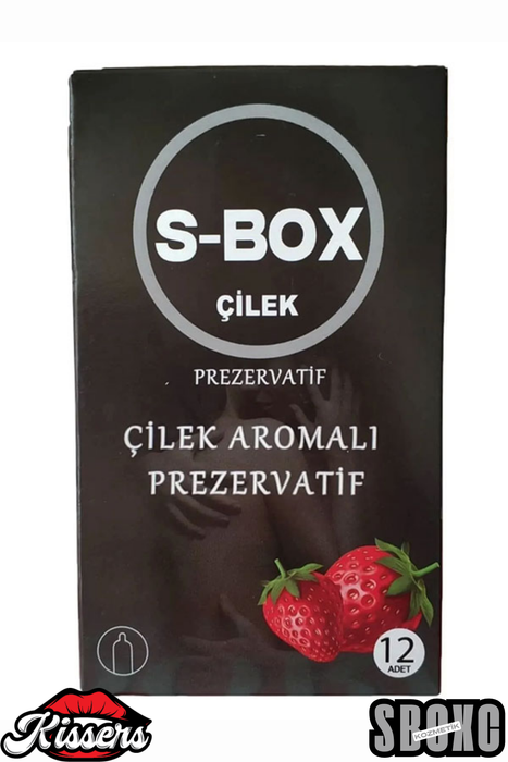 S Box Çilek Aromalı Prezervatif 12 Li