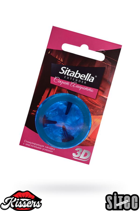 Sitabella 3D Secret Amaretto Uyarıcı Prezervatif 6 Adet Dokulu Lateks Kissers