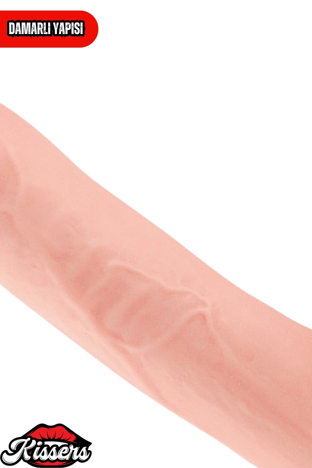 Hareketli Kayar Deri Çift Katmanlı Realistik Dildo Ultra Yumuşak Gerçekçi Titreşimli Yapay Penis 25 cm