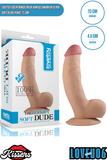Lovetoy Eğilip Bükülebilir Vantuzlanabilir Ultra Soft Dildo Penis 20 cm