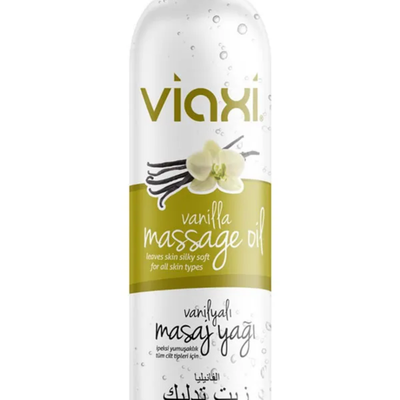 Viaxi Vanilya Aromalı Masaj Yağı 177 ml Doğal İçerikli Spa Etkili