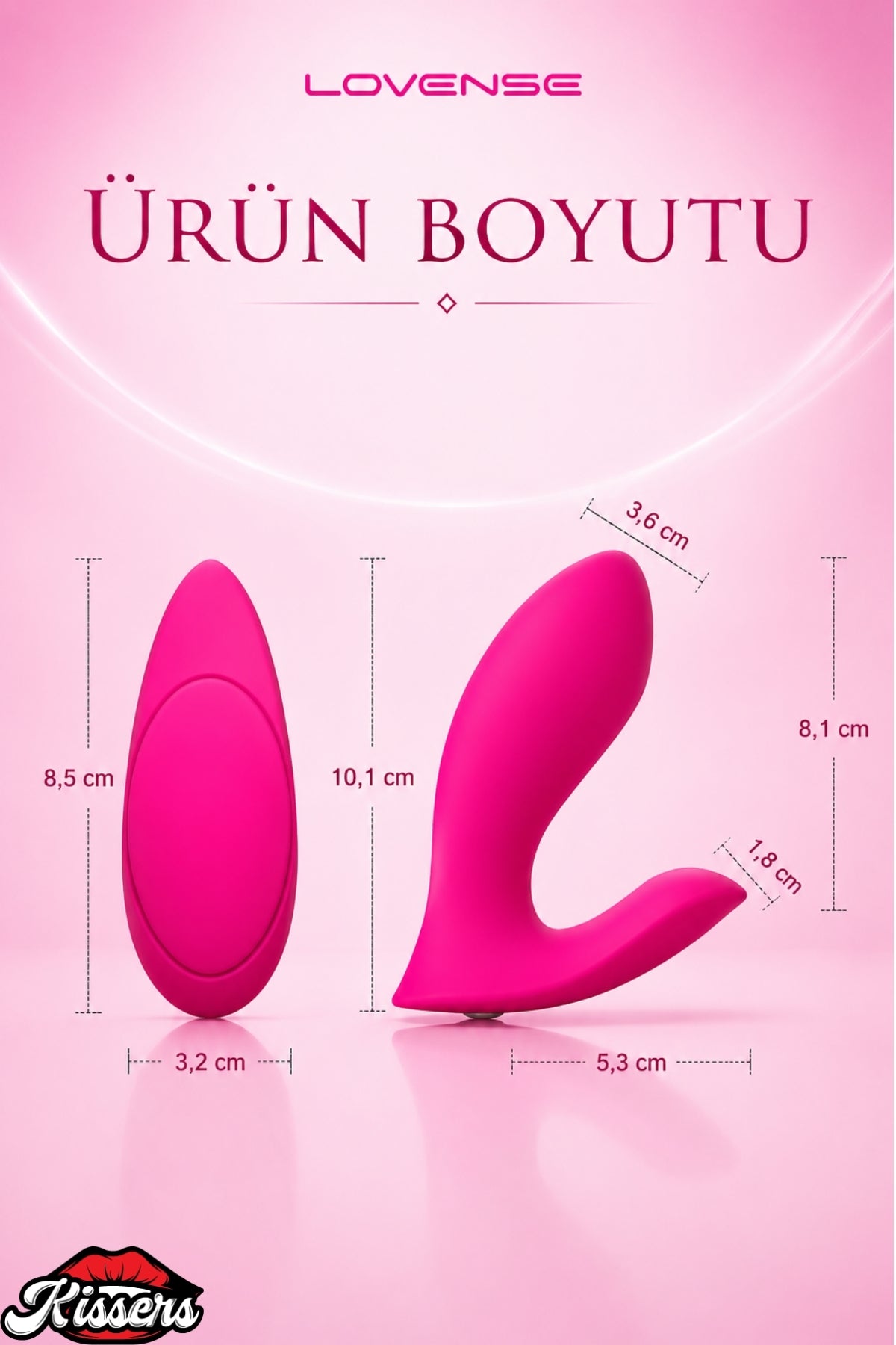 Lovense Dünyanin Her Yerinden Kontrol Edilebilen Flexer Titreşimli Vibratör
