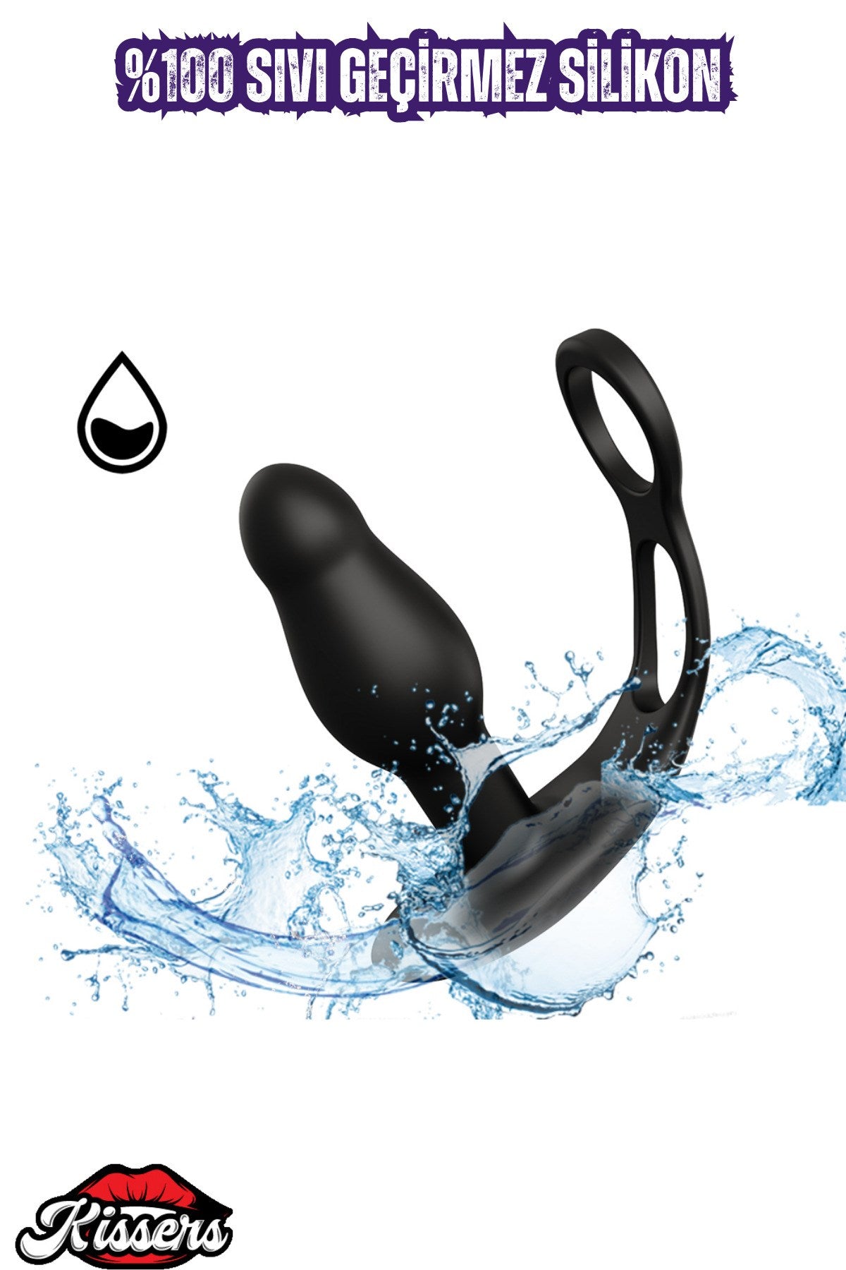 Manyetik Şarjlı 7 Modlu Rotasyonlu Silikon Titreşimli Uyarıcılı Testisli Penis Halkası