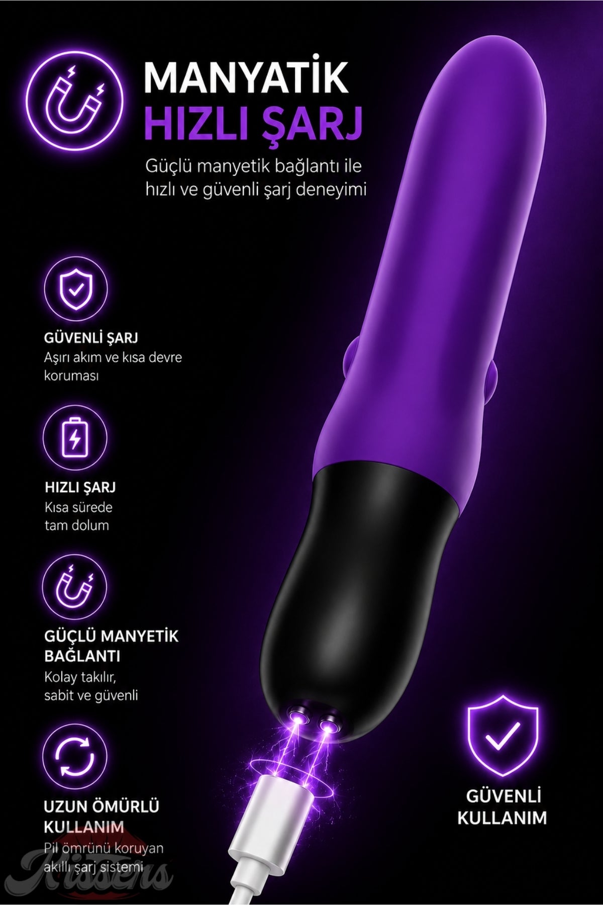 Fun Factory Fusion Tutamaçlı Titreşimli G Noktası ve Klitoris Uyarıcılı Prostat Tavşan Vibratör