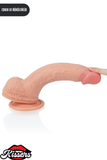 Lovetoy Ultra Gerçekçi Çift Katmanlı Platin Silikon Yüksek Kalite Dildo Penis 22 cm