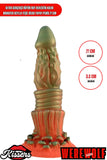 Ultra Gerçekçi Büyük Boy Realistik Kalın Monster Scylla Yeşil Dildo Yapay Penis 21 cm