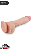 Lovetoy Ultra Gerçekçi Çift Katmanlı Platin Silikon Yüksek Kalite Dildo Penis 22 cm