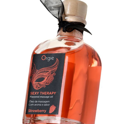 Orgie Sexy Therapy Çilek Aromalı Güçlendirici Masaj Yağı 100 Ml