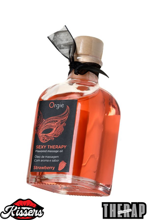 Orgie Sexy Therapy Çilek Aromalı Güçlendirici Masaj Yağı 100 Ml