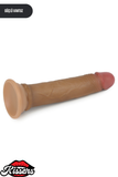 Lovetoy Ultra Gerçekçi Çift Katmanlı Platin Silikon Yüksek Kalite Dildo Penis 18.5 cm