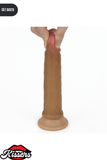 Lovetoy Ultra Gerçekçi Çift Katmanlı Platin Silikon Yüksek Kalite Dildo Penis 18.5 cm