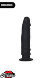 Anal Kullanımına Uygun Testissiz Silikon Zenci Anal Penis Dildo 14 Cm