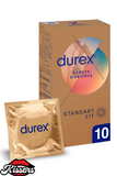 Durex Gerçek Dokunuş 10’lu Paket Lateksiz Polizopren Prezervatif Doğal His