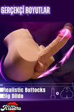 İleri Geri Hareketli Titreşimli Ultra Realistik Gerçekçi Anal Girişli Erkek & Realistik Kalça
